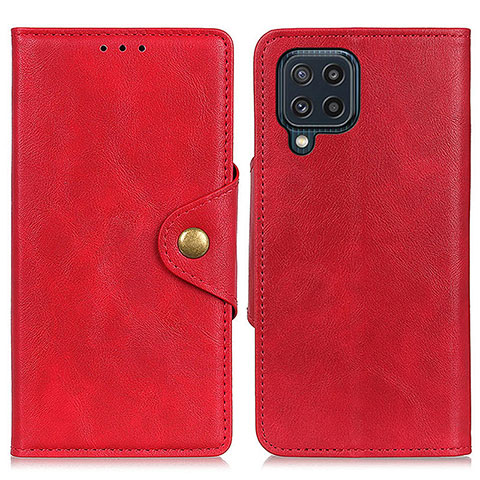 Handytasche Stand Schutzhülle Flip Leder Hülle N06P für Samsung Galaxy M32 4G Rot