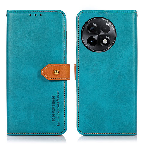 Handytasche Stand Schutzhülle Flip Leder Hülle N07P für OnePlus Ace 2 5G Cyan