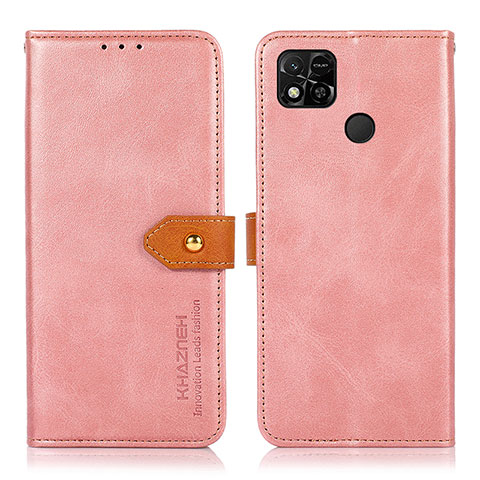 Handytasche Stand Schutzhülle Flip Leder Hülle N07P für Xiaomi POCO C3 Rosa