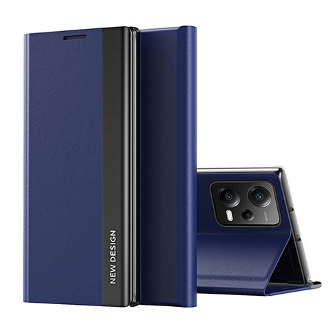 Handytasche Stand Schutzhülle Flip Leder Hülle Q01H für Xiaomi Poco X5 5G Blau