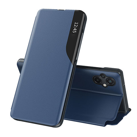 Handytasche Stand Schutzhülle Flip Leder Hülle Q02H für Xiaomi Poco M5 4G Blau