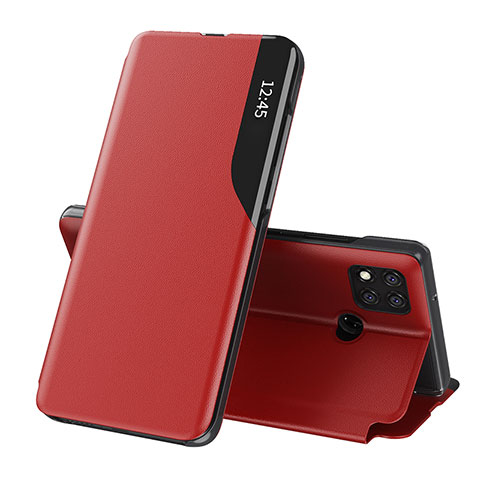 Handytasche Stand Schutzhülle Flip Leder Hülle Q02H für Xiaomi Redmi 9C Rot