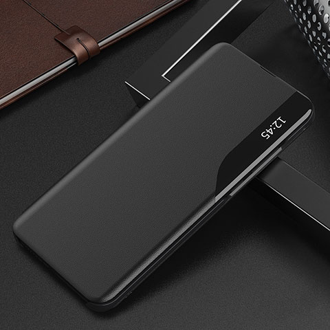Handytasche Stand Schutzhülle Flip Leder Hülle Q03H für Xiaomi POCO C3 Schwarz