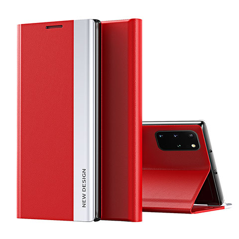 Handytasche Stand Schutzhülle Flip Leder Hülle QH1 für Samsung Galaxy A53 5G Rot