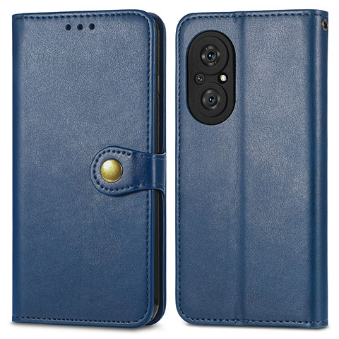 Handytasche Stand Schutzhülle Flip Leder Hülle S05D für Huawei Honor 50 SE 5G Blau