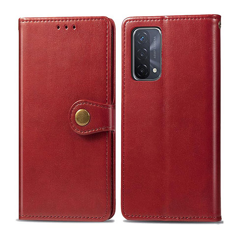 Handytasche Stand Schutzhülle Flip Leder Hülle S05D für OnePlus Nord N200 5G Rot