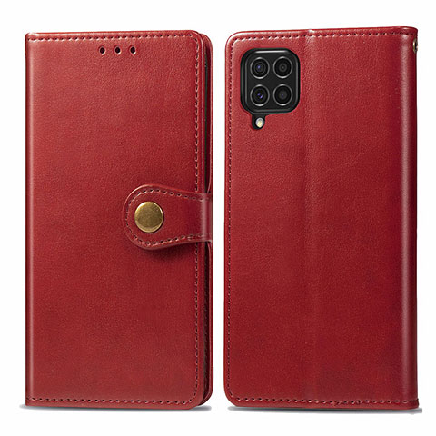 Handytasche Stand Schutzhülle Flip Leder Hülle S05D für Samsung Galaxy M62 4G Rot