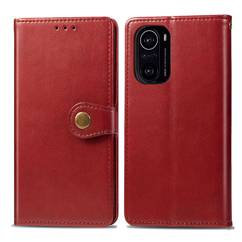 Handytasche Stand Schutzhülle Flip Leder Hülle S05D für Xiaomi Mi 11i 5G Rot