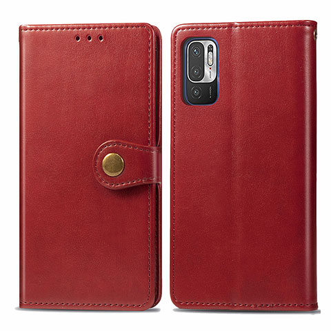 Handytasche Stand Schutzhülle Flip Leder Hülle S05D für Xiaomi Redmi Note 11 SE 5G Rot