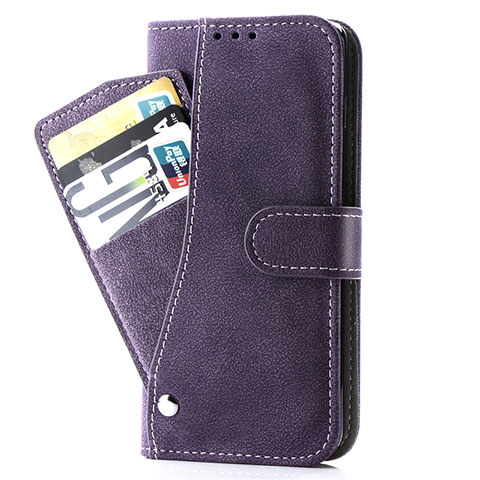 Handytasche Stand Schutzhülle Flip Leder Hülle S06D für Samsung Galaxy S20 Plus 5G Violett