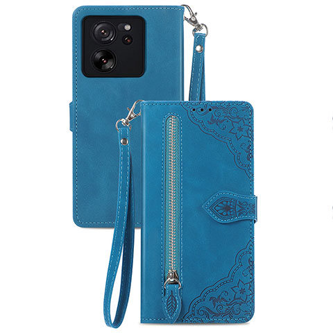 Handytasche Stand Schutzhülle Flip Leder Hülle S06D für Xiaomi Redmi K60 Ultra 5G Blau