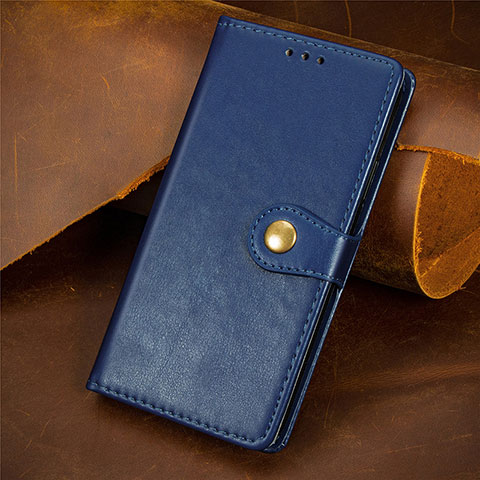 Handytasche Stand Schutzhülle Flip Leder Hülle S07D für Xiaomi Redmi Note 10 5G Blau