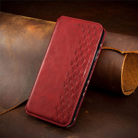 Handytasche Stand Schutzhülle Flip Leder Hülle S09D für Huawei Nova 10 SE Rot