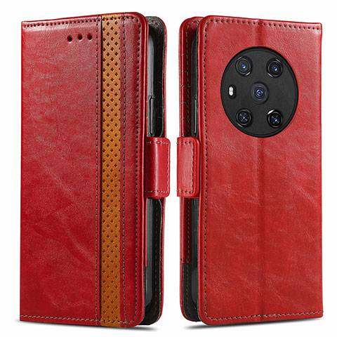 Handytasche Stand Schutzhülle Flip Leder Hülle S10D für Huawei Honor Magic3 5G Rot