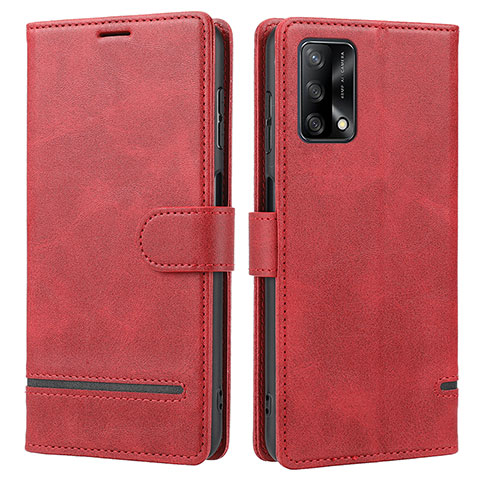 Handytasche Stand Schutzhülle Flip Leder Hülle SY1 für Oppo A74 4G Rot