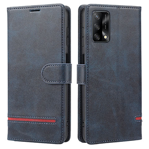 Handytasche Stand Schutzhülle Flip Leder Hülle SY1 für Oppo A95 4G Blau