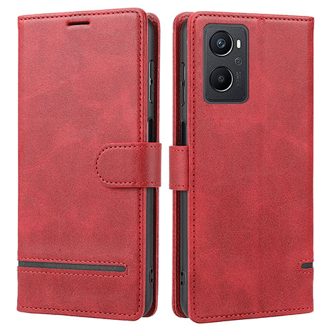 Handytasche Stand Schutzhülle Flip Leder Hülle SY1 für Oppo F21s Pro 5G Rot