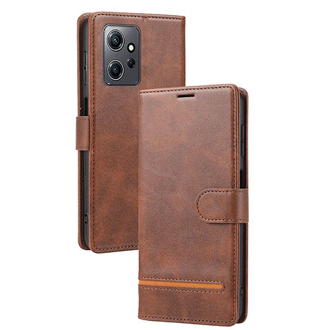 Handytasche Stand Schutzhülle Flip Leder Hülle SY3 für Xiaomi Redmi Note 12 4G Braun