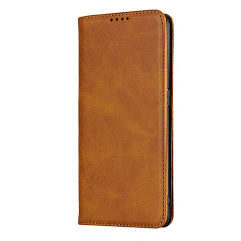 Handytasche Stand Schutzhülle Flip Leder Hülle T01 für Oppo Find X2 Pro Orange