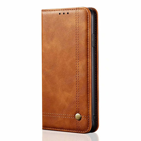 Handytasche Stand Schutzhülle Flip Leder Hülle T01 für Oppo Reno3 Orange