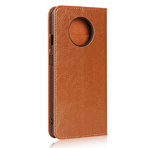 Handytasche Stand Schutzhülle Flip Leder Hülle T02 für OnePlus 7T Orange