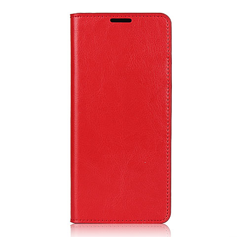 Handytasche Stand Schutzhülle Flip Leder Hülle T02 für Oppo Find X2 Neo Rot