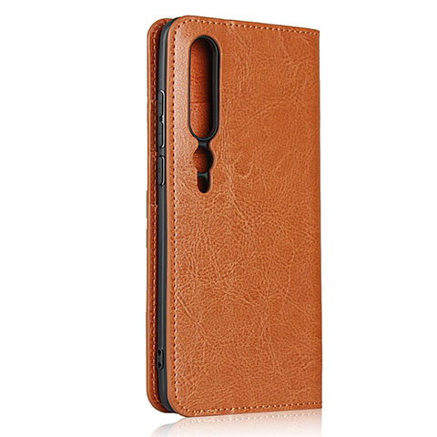 Handytasche Stand Schutzhülle Flip Leder Hülle T02 für Xiaomi Mi 10 Pro Orange