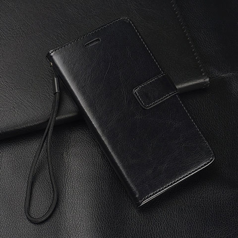 Handytasche Stand Schutzhülle Flip Leder Hülle T02 für Xiaomi Redmi Note 8 Pro Schwarz