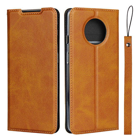 Handytasche Stand Schutzhülle Flip Leder Hülle T03 für OnePlus 7T Orange