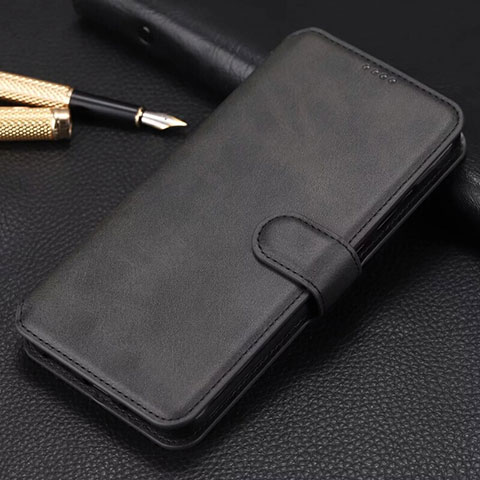 Handytasche Stand Schutzhülle Flip Leder Hülle T03 für Xiaomi Mi 9T Pro Schwarz