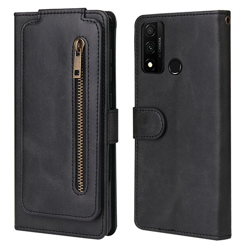 Handytasche Stand Schutzhülle Flip Leder Hülle T04 für Huawei Nova Lite 3 Plus Schwarz