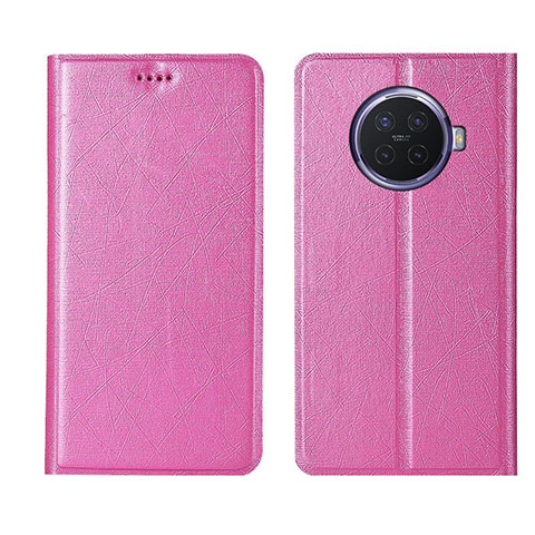 Handytasche Stand Schutzhülle Flip Leder Hülle T04 für Oppo Ace2 Rosa