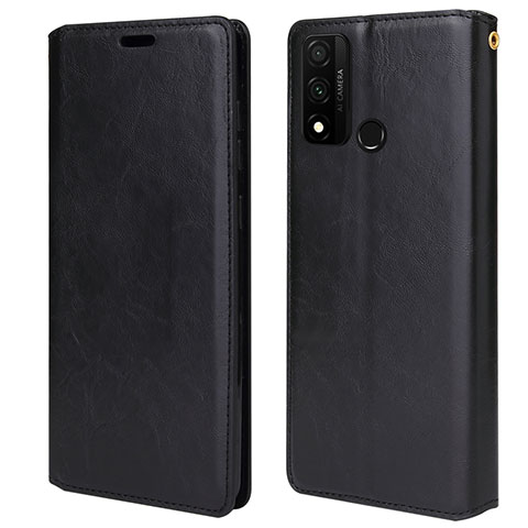 Handytasche Stand Schutzhülle Flip Leder Hülle T05 für Huawei P Smart (2020) Schwarz