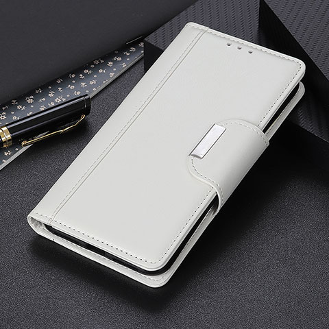 Handytasche Stand Schutzhülle Flip Leder Hülle T05 für OnePlus 8 Pro Weiß