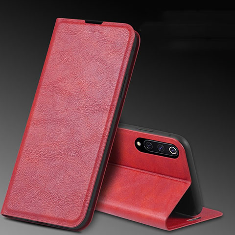 Handytasche Stand Schutzhülle Flip Leder Hülle T05 für Xiaomi Mi A3 Rot