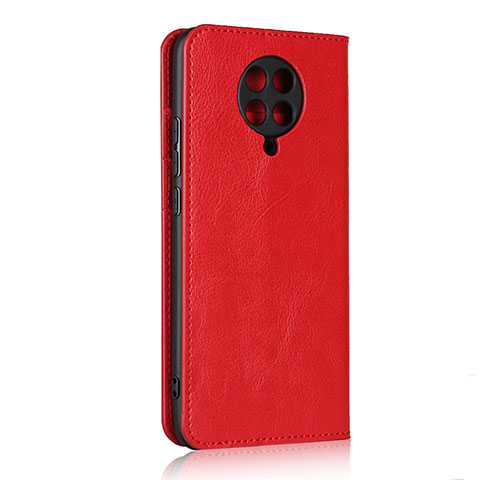 Handytasche Stand Schutzhülle Flip Leder Hülle T05 für Xiaomi Poco F2 Pro Rot