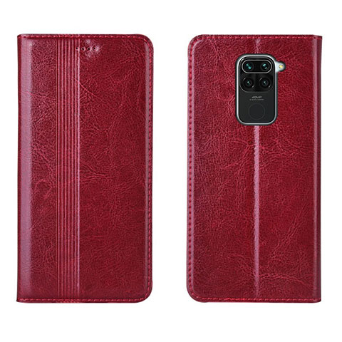 Handytasche Stand Schutzhülle Flip Leder Hülle T05 für Xiaomi Redmi 10X 4G Rot