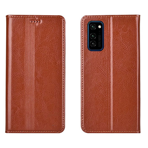 Handytasche Stand Schutzhülle Flip Leder Hülle T06 für Huawei Honor V30 Pro 5G Orange