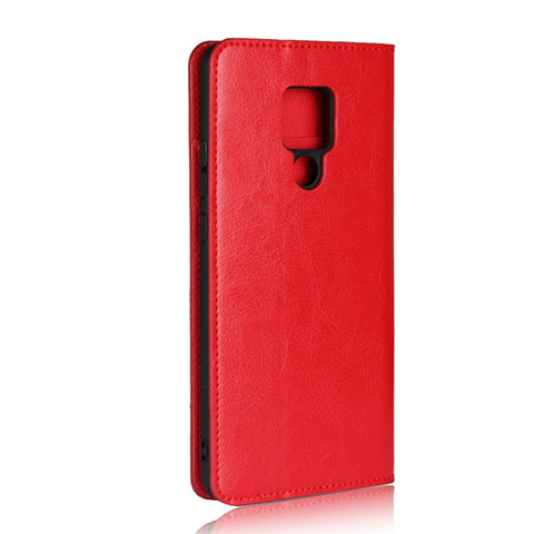 Handytasche Stand Schutzhülle Flip Leder Hülle T06 für Huawei Mate 20 X 5G Rot