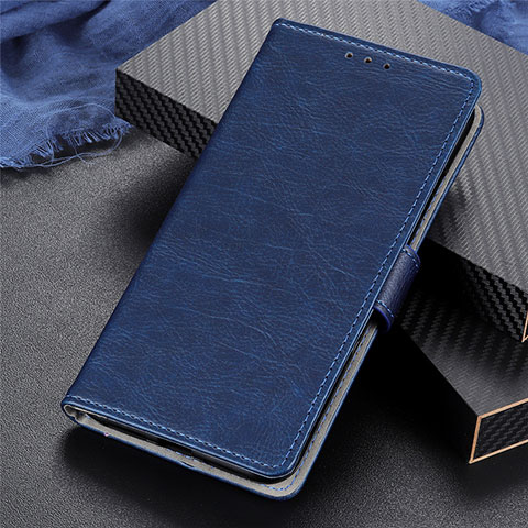 Handytasche Stand Schutzhülle Flip Leder Hülle T06 für Oppo Reno4 5G Blau