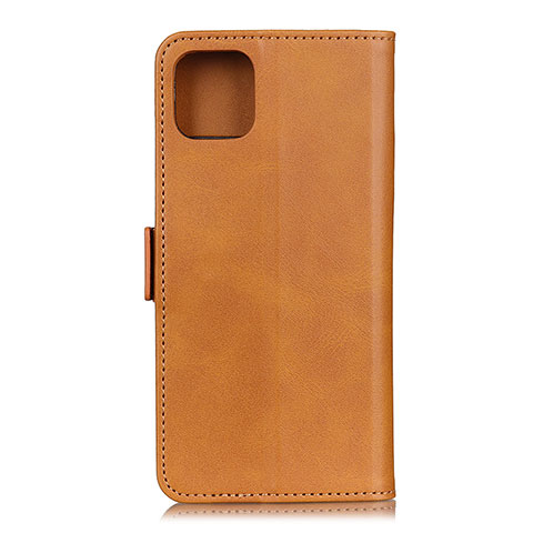 Handytasche Stand Schutzhülle Flip Leder Hülle T06 für Xiaomi Mi 11 5G Hellbraun