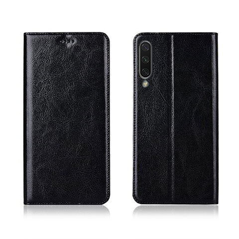 Handytasche Stand Schutzhülle Flip Leder Hülle T06 für Xiaomi Mi A3 Schwarz