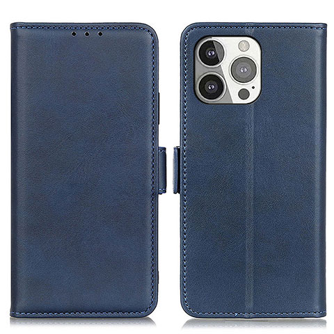 Handytasche Stand Schutzhülle Flip Leder Hülle T07 für Apple iPhone 13 Pro Blau