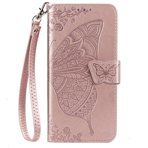 Handytasche Stand Schutzhülle Flip Leder Hülle T07 für Xiaomi Mi 10 Pro Rosegold