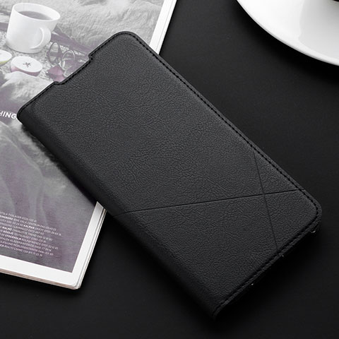 Handytasche Stand Schutzhülle Flip Leder Hülle T08 für Xiaomi Mi 9T Pro Schwarz