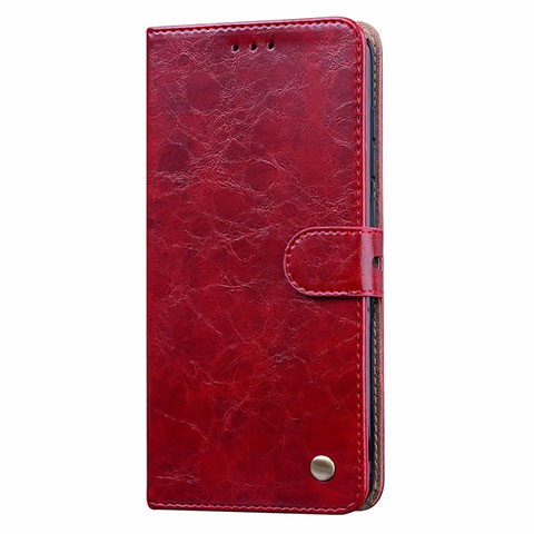 Handytasche Stand Schutzhülle Flip Leder Hülle T08 für Xiaomi Redmi 10X 4G Rot