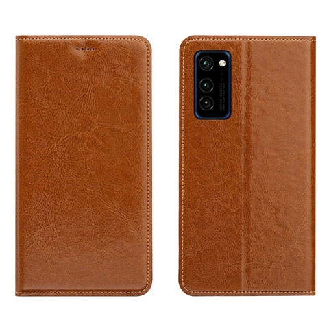 Handytasche Stand Schutzhülle Flip Leder Hülle T09 für Huawei Honor View 30 Pro 5G Orange