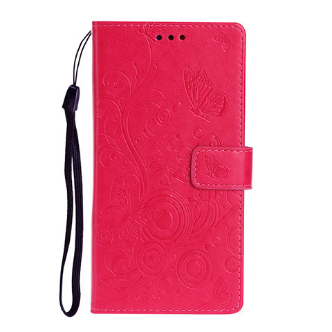 Handytasche Stand Schutzhülle Flip Leder Hülle T09 für Huawei P40 Pro Rot