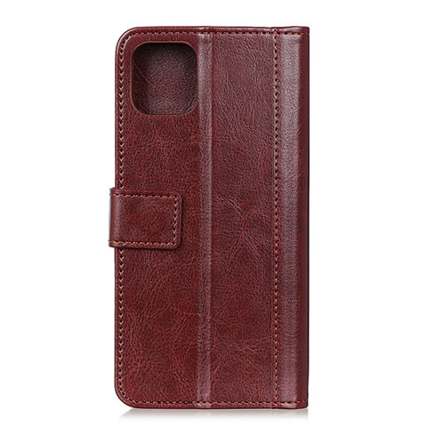 Handytasche Stand Schutzhülle Flip Leder Hülle T09 für Xiaomi Mi 11 5G Braun