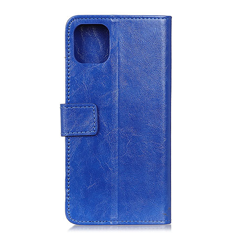 Handytasche Stand Schutzhülle Flip Leder Hülle T10 für Xiaomi Mi 11 5G Blau